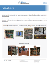 Liberty Enclosures Brochure | Program and Product Brochures, Liberty Electronics®