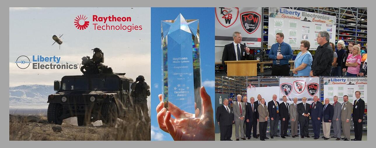 Raytheon and Liberty LP Awards | Boeing and Liberty Electronics, Liberty Electronics®