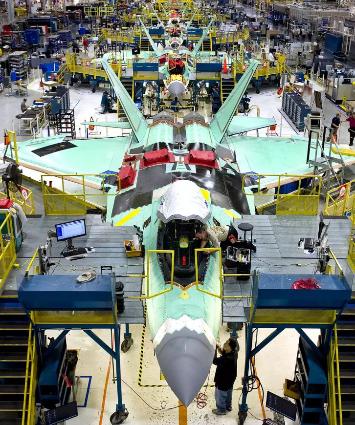 f22 manufacturing line | Why More Aerospace Manufacturers are Leveraging Strategic Sourcing, Liberty Electronics®